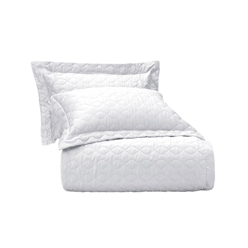 Cubrecama Royal 240x260 Blanco (cama 2 plazas o Queen)