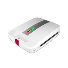 Sandwichera 4U 1400w blanca placas antiadherentes SW7400