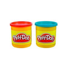Play Doh pack de 2 un: azul y rojo
