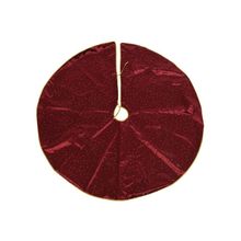 Falda de árbol 120cm Rojo oscuro