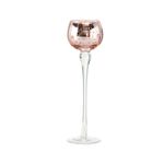 Porta-velas-Minou-22cm-Rosa-transparente-1-24207