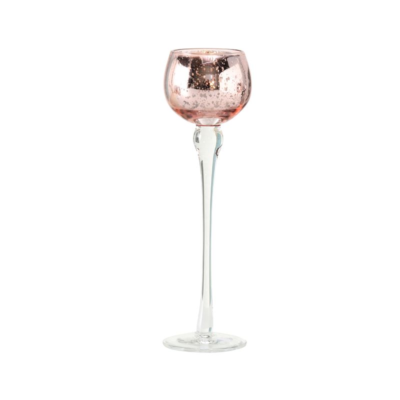 Porta-velas-Minou-22cm-Rosa-transparente-1-24207