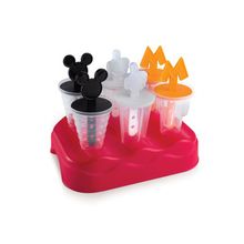 Molde para helado mickey color rojo