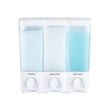 Dispensador de jabón 3 dispensadores Blanco Clear Choice