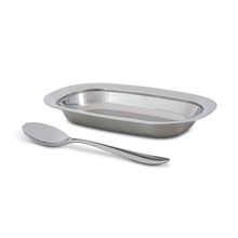 Set cucharon y bandeja para arroz 2pzas lyon