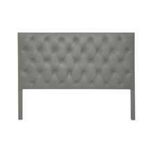 Espaldar Firenze New Tela Gris 140X130Cm