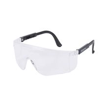 Lentes de seguridad transparente varilla negra