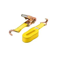 Correa de amarre c/trinquete 15" 5000lb amarilla