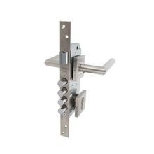 Kit cerradura + manilla 18 a inox
