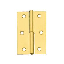 Bisagra 540-50 acero latonado izda