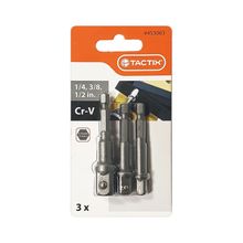 Set 3pz brocas adaptables