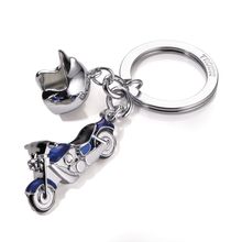 Llavero motocicleta Azul