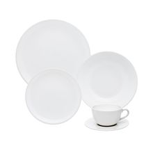 Set vajilla 20pzas Unni White