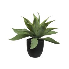 Agave artificial con maceta