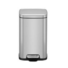 Basurero con pedal rectangular 12l Stella
