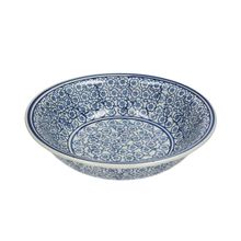 Bowl porcelana azul 26x26x7cm
