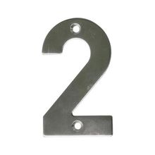 Número 2-4'' acero inoxidable 18/8
