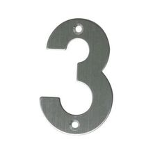 Número 3-4'' acero inoxidable 18/8