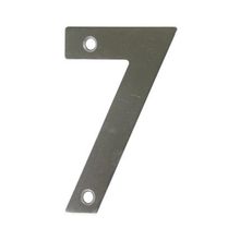Número 7-4'' acero inoxidable 18/8