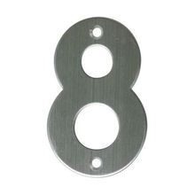 Número 8-4'' acero inoxidable 18/8