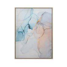 Cuadro Abstracto Quartz Canvas Azul 50x70cm