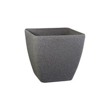 Maceta kent 21x21cm gris