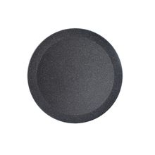 Plato p/maceta redondo 33x2.6 cm negro