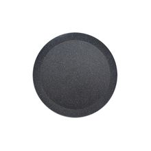 Plato p/maceta redondo 29.5x2.6 cm negro