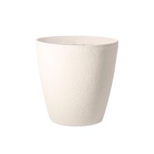Maceta ESSEX 21x20cm Blanco