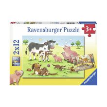 Familia animal feliz 2x12pzas