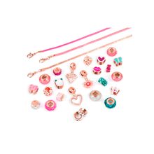 Mr Crea pulseras con charms rosado