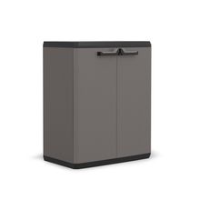 Gabinete 2 puertas gris oscuro 83cm
