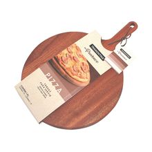 Tabla para pizza con mango corto 33cm