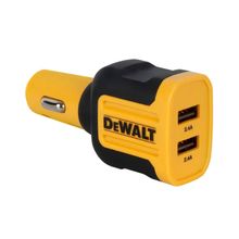 Cargador de vehículo USB 2-puerto 24watt Dewalt
