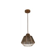 Lámpara colgante chocolate 1l e27 60w
