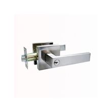 Chapa tubular con manija bari cromada vis-sc entrada yale