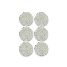 Protectores de fieltro redondo 38mm scotch 24u beige