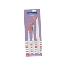 Set de 3 cuchillos inox plenus