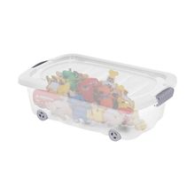 Caja almacenamiento transparente 24 litros