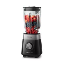 Licuadora HR2242/90 jarra de vidrio color Negro Philips