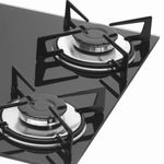 Cocina-empotrar-5Q-llama-normal-GN-vidrio-Negro-Fischer-4-33547