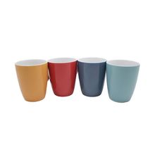 Set de Mugs 4 piezas cerámica Colorful