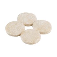 Protectores de piso redondo 1-1/2" 8u beige