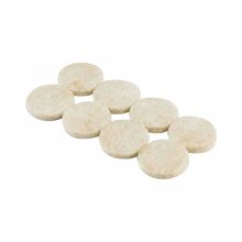 Protectores de piso redondo 3/4" 8u beige