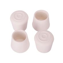 Tapa p/pata de mueble caucho 2.85cm blanco
