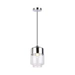 L-mpara-colgante-Metal-Vidrio-Claro-60w-E27-1-34149