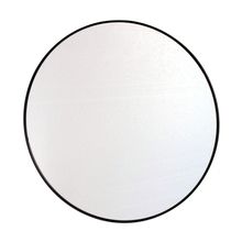 Espejo circular metálico Negro 140cm