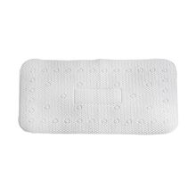 Piso antideslizante 69x36cm rectangular Blanco
