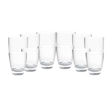 Set de Vasos 12 piezas Transparente