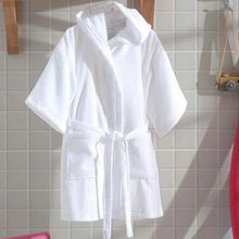 Bata de Baño infantil talla G Blanco